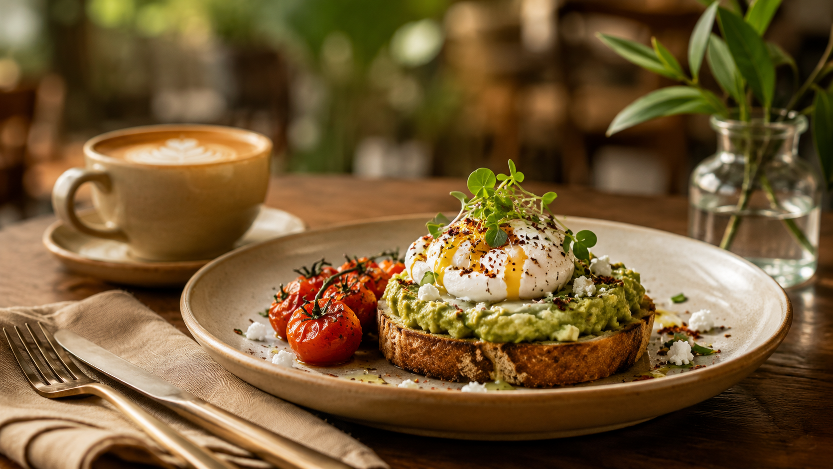 Signature Brew Cafe dish