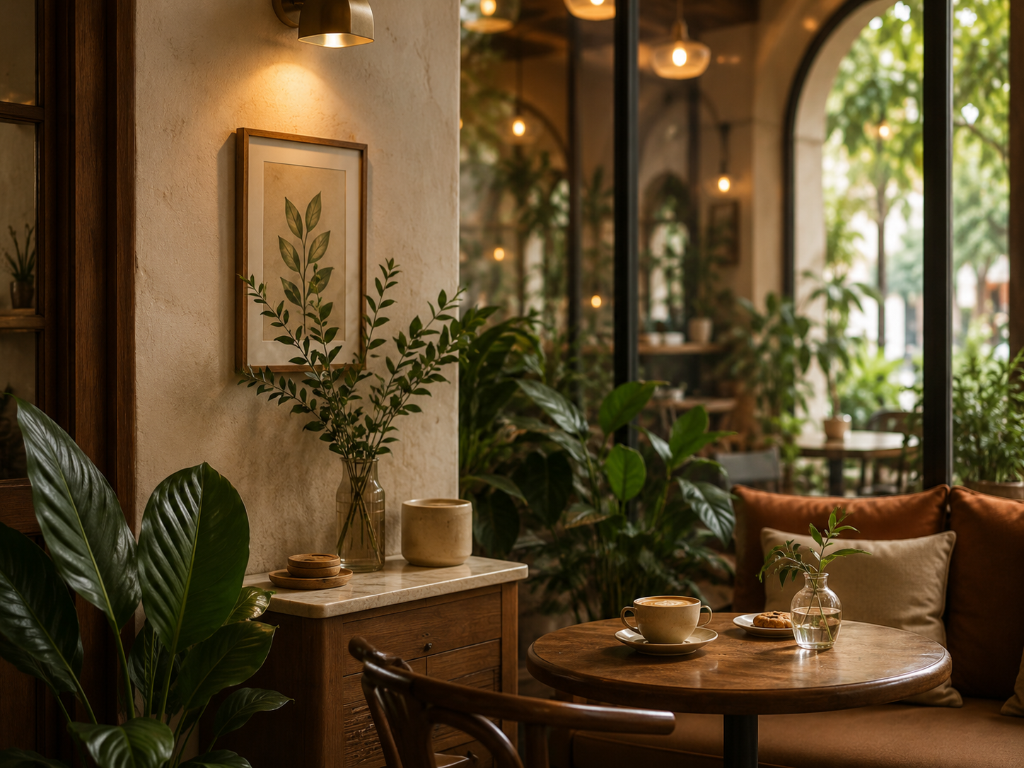 Good coffee, good food, good atmosphere sign